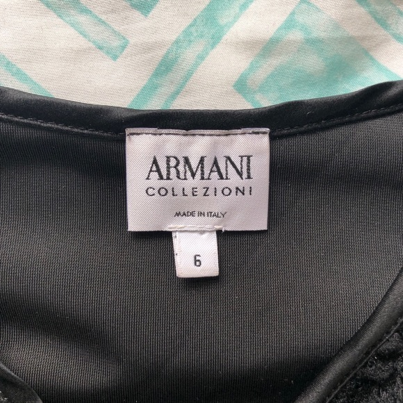 90s era Armani Collezioni velvet tank top - Picture 4 of 5